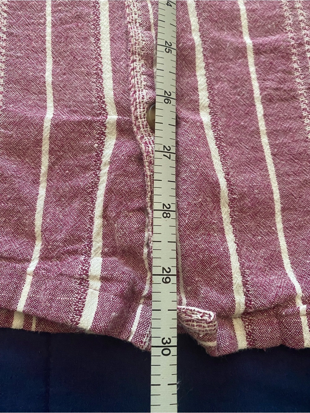 Nautica Linen Blend Camp Shirt - Picture 6 of 6